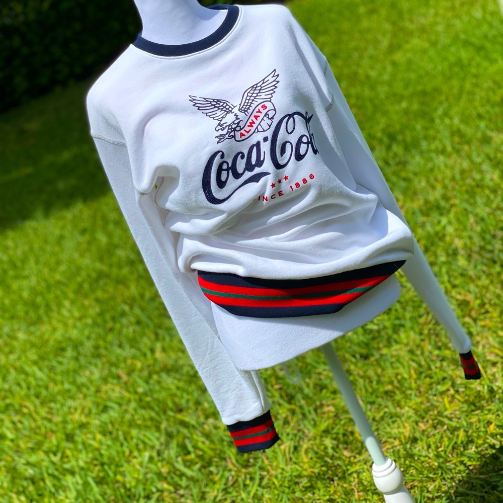 Rare Vintage Coca Cola sweater Gucci Color  Style